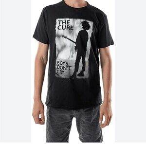 THE CURE Black Graphic T-Shirt SIZE XXL